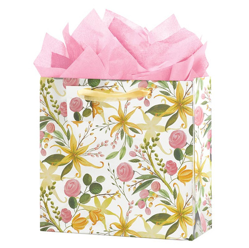 Meadow Lilies Gift Bag - Large Square
