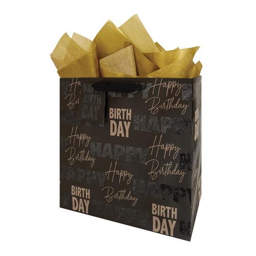 Golden Bday Gift Bag - Vogue