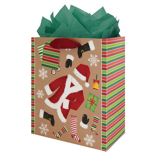 Santa's Wardrobe Gift Bag - Medium