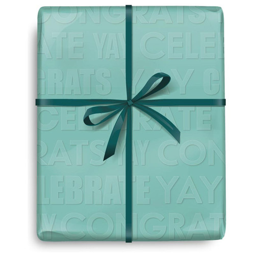 Brights Text Wrapping Paper - 5FT