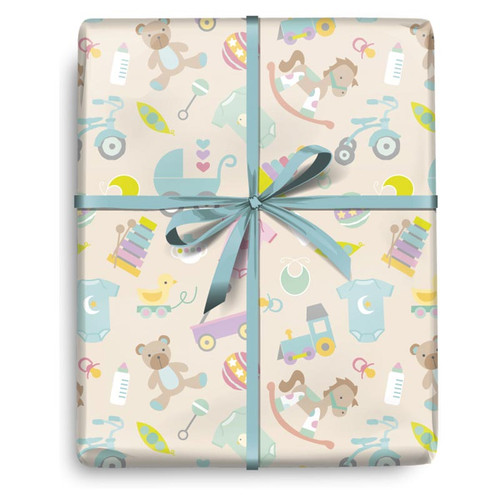 Bright Baby Wrap Wrapping Paper - 5FT