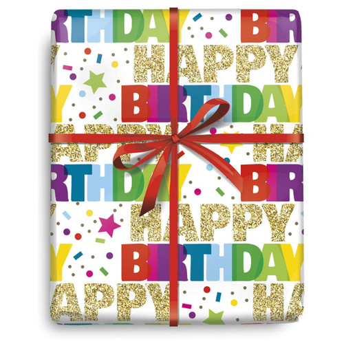 Sparkling Celebrations Wrapping Paper - 5FT