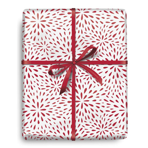 Red Petals Wrapping Paper - 10FT