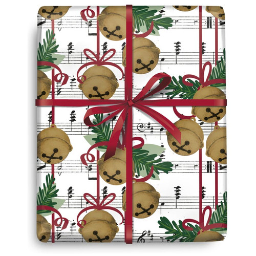 Christmas Bells Wrapping Paper - 10FT