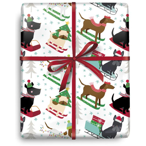 Doggin Down the Hill Wrapping Paper - 10FT