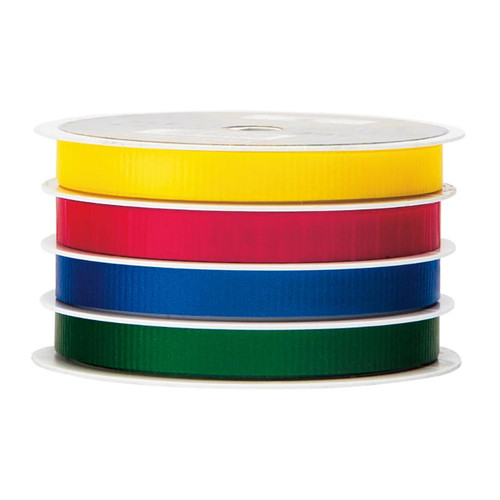 Multi Color Ribbon - Yellow, Red, Royal, Emerald