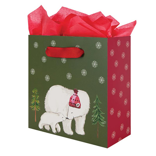 Polar Fete Gift Bag-Petite Square