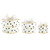 Nested Paper Gift Box - Polka Dots - Set of 3