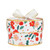 Nested Paper Gift Box - Red Christmas Floral - Set of 3