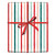 Wrapping Paper - Red Christmas Stripes - 10ft