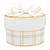 Nested Paper Gift Box - Plaid - Set of 3