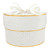 Nested Paper Gift Box - Gold Dots - Set of 3