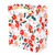 Small Gift Bag - Red Christmas Floral