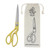 9.5" Scissors Gold - Handled
