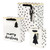 Gift Bag Set - Ivory + Black