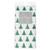 GREEN GLITTER TREES GLITTERED 135-4367