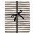 BLACK/CREME STRIPE FLAT 3PC 58-189204
