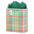 FESTIVE GRID MD GIFT BAG 4774-02