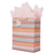 CREPE STRIPES LARGE GIFT BAG 4897-03