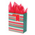 Holiday Stripe Gift Bag - Small