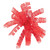 Red Curly Sheer Bow