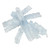 Baby Blue Curly Sheer Bow