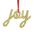 Traditional Joy Acrylic Topper