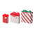 Candy Cane Carriers Gift Bag (3CT) - Square
