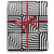 Mod Textile Black Wrapping Paper - 5FT