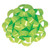 Lime large bow 