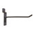 6" Black Slat Wall Hooks