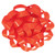 Orange Bow - Medium