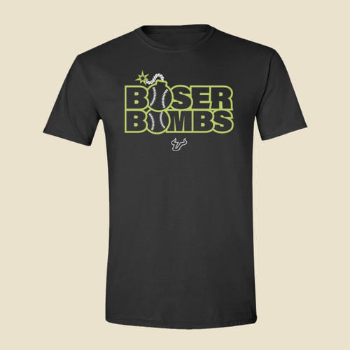 USF Boser Bombs Shirt - Black