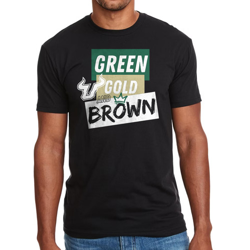 Green, Gold and Brown - Byrum Brown Exclusive T-Shirt