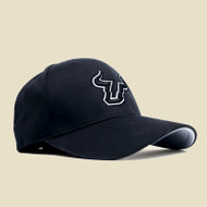 USF Logo Black Hat Angled