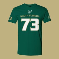 USF Donovan Jennings Jersey Shirt - Green - Front