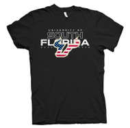 USF Stars & Stripes Black Shirt