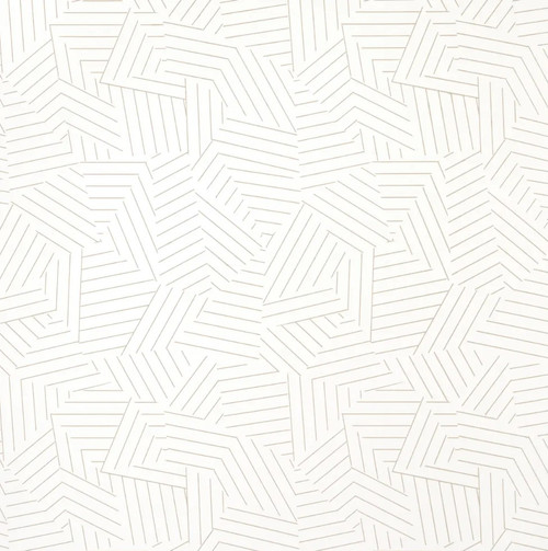 Deconstructed Stripe Wallcovering by Schumacher