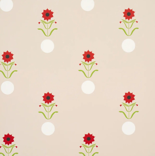 Forget Me Dots Wallcovering by Schumacher