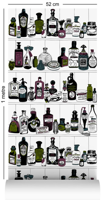 Potions Wallcovering by Dupenny