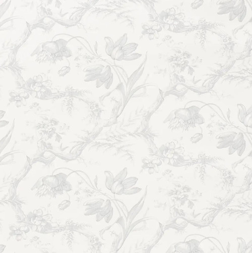 Toile De Fleurs Wallcovering by Schumacher