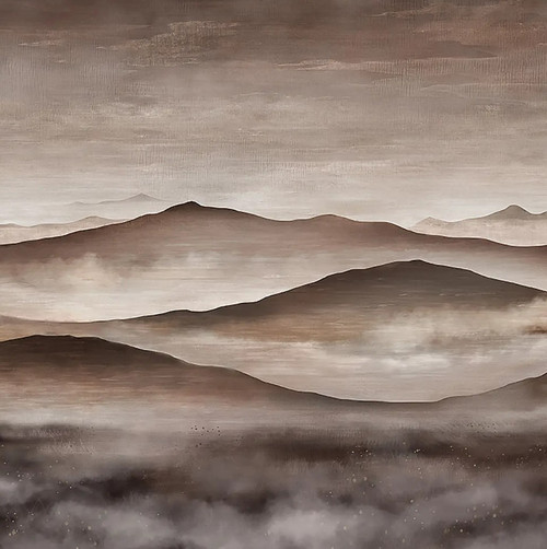 Twilight Landscape Mural Wallcovering by Schumacher