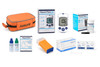 Prism Starter Kit - Glucometer, Test Strips, Hi/Lo Solution, Lancets, Case