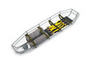 Junkin JSA-300A Lightweight Basket Type Stretcher with Backplate