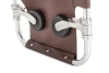 Junkin JSA-602-M Easy-Fold Wheeled Stretcher (brown cover)