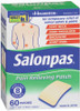 Salonpas, Pain Patch 2.38"x1.81" (60/bx) Bx - 60