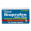 Ibuprofen, Tab 200mg (100/bt) Bt - 1