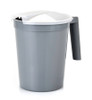 Pitcher, Bedside W/lid Graphite 32oz (100/cs) Cs - 100