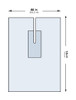 Drape, Surgical Ortho W/split 80"x124" (20/cs) Pk - 1