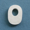 Pedi-pad, Felt Adh Wht #101-naarrow 1/8" (100/pk 20pk/cs) Pk - 100